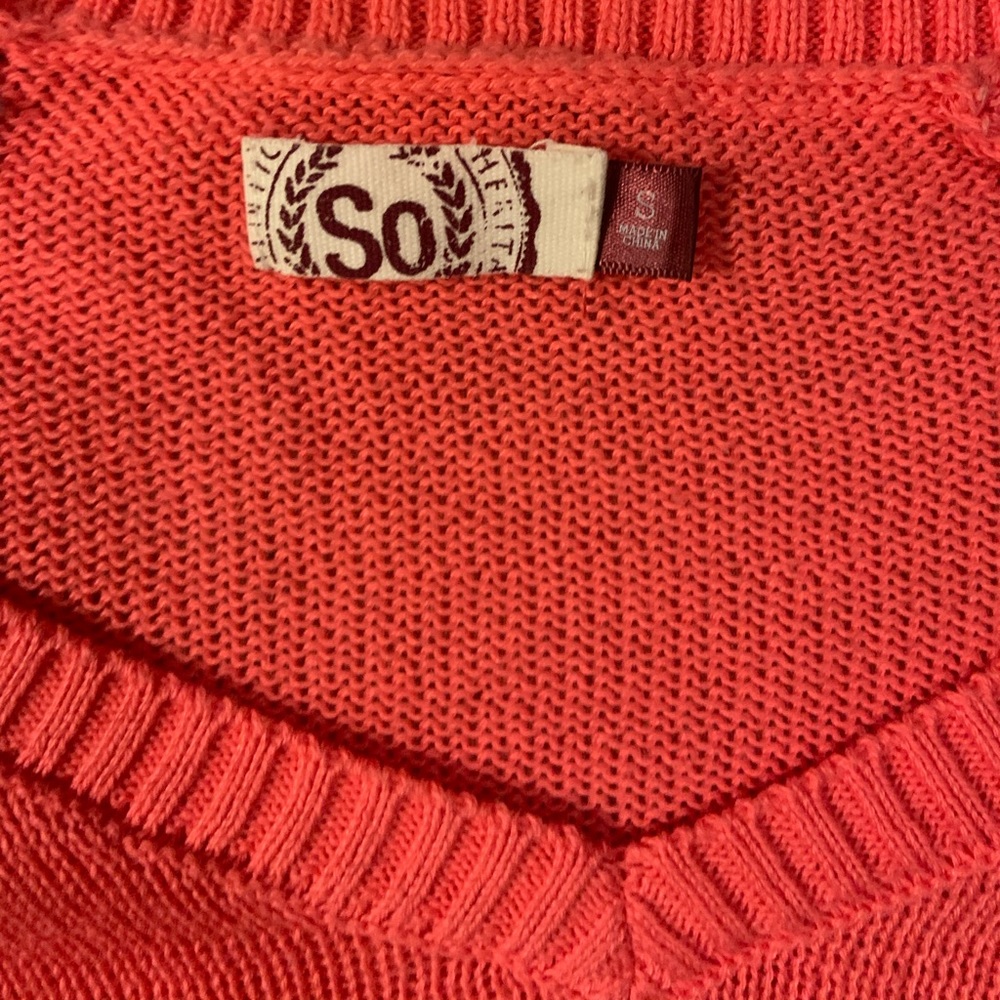 Coral sweater - Picture 2 of 5
